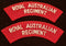 PAIR OF ROYAL AUSTRALIAN REGIMENT SHOULDER FLASHES