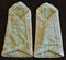 PAIR OF VIETNAM PERIOD MAJOR’S CLOTH SHOULDER BOARDS