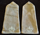 PAIR OF VIETNAM PERIOD MAJOR’S CLOTH SHOULDER BOARDS