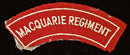 MACQUARIE REGIMENT SHOULDER FLASH