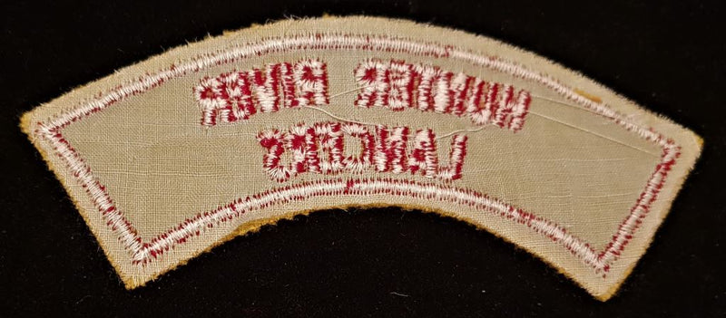 HUNTER RIVER LANCERS SHOULDER FLASH