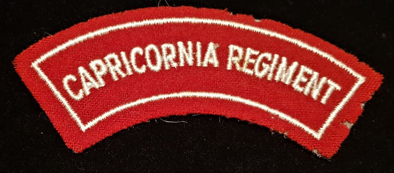 CAPRICORNIA REGIMENT SHOULDER FLASH