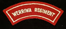 WERRIWA REGIMENT SHOULDER FLASH