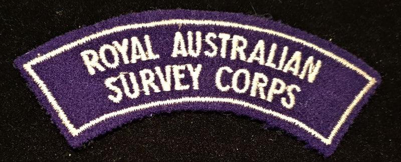 ROYAL AUSTRALIAN SURVEY CORPS SHOULDER FLASH