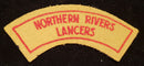 NORTHERN RIVERS LANCERS SHOULDER FLASH