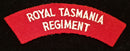 ROYAL TASMANIA REGIMENT SHOULDER FLASH