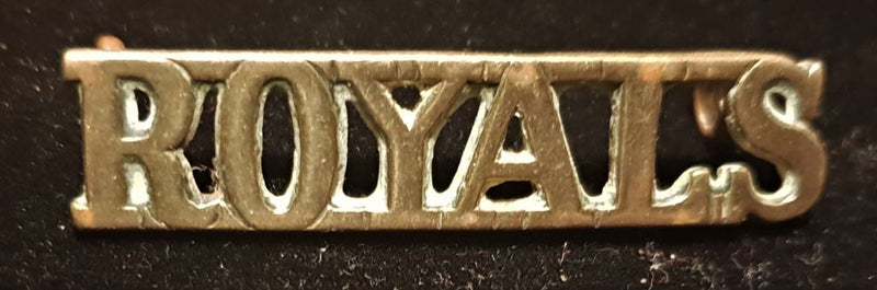 ROYAL DRAGOON’S WW2 SHOULDER TITLE