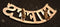 BUFFS REGIMENT SHOULDER TITLE