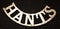 HANTS REGIMENT SHOULDER TITLE
