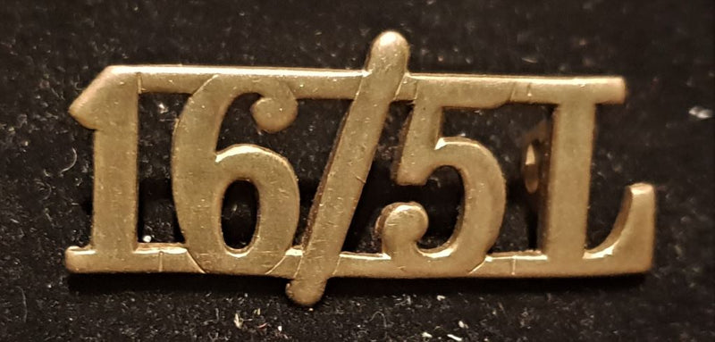 16TH/5TH LANCERS SHOULDER TITLE