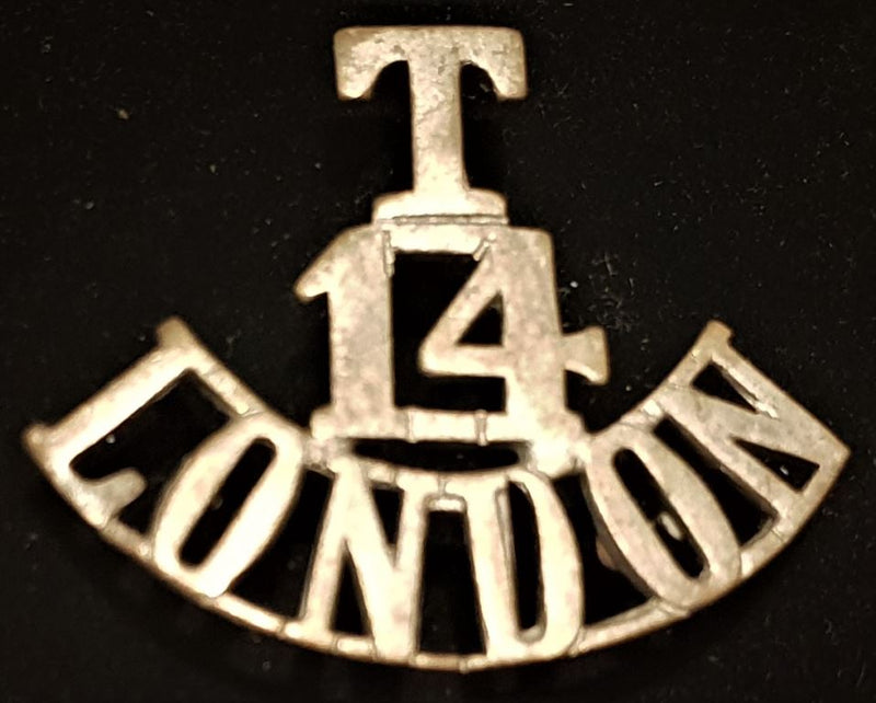 14TH COUNTY OF LONDON BATTALION (LONDON SCOTTISH) SHOULDER TITLE