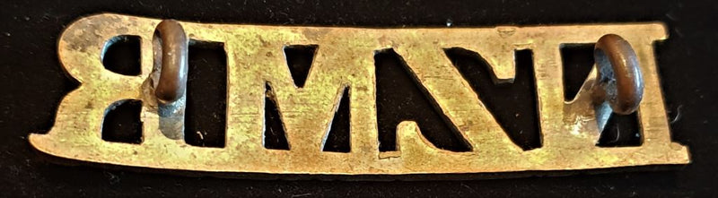 NEW ZEALAND MOUNTED RIFLES STRAIGHT SHOULDER TITLE