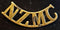 NEW ZEALAND MEDICAL CORPS SHOULDER TITLE (GAUNT MARKED)