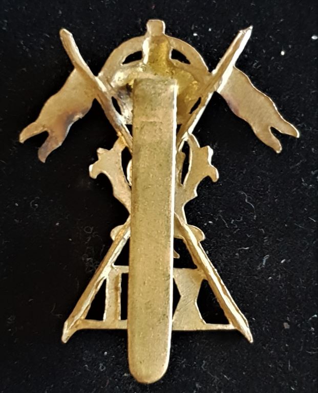 21st LANCERS CAP BADGE