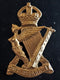 ROYAL IRISH RIFLES CAP BADGE