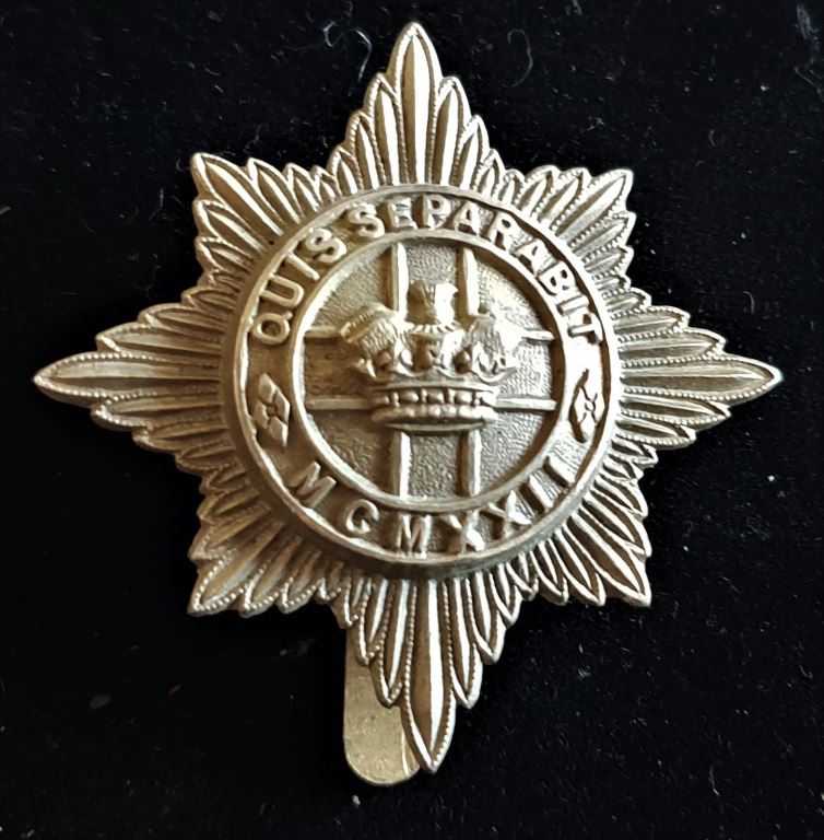 4/7th DRAGOON GUARDS CAP BADGE