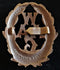 WOMENS AUX. ARMY CORPS BRONZE CAP BADGE