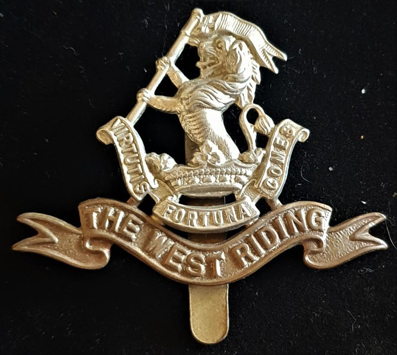 THE WEST RIDING REGIMENT CAP BADGE