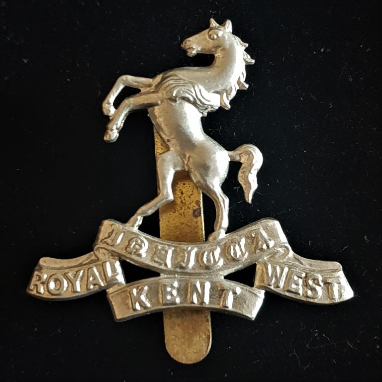 ROYAL WEST KENT CAP BADGE