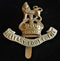 MILITARY FOOT POLICE CAP BADGE