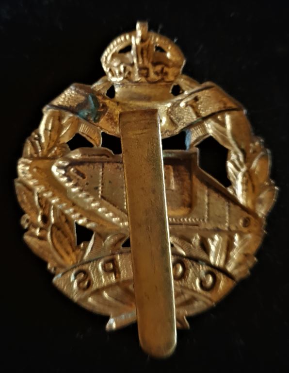 TANK CORPS CAP BADGE