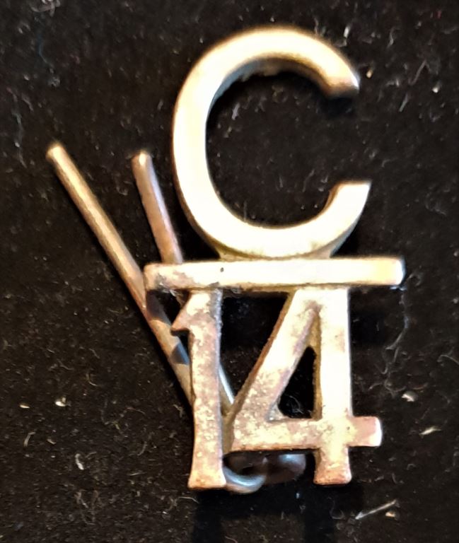 CANADIAN 14TH BATTALION (MONTREAL) SHOULDER TITLE