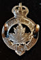 37-1, CANADIAN GARRISON REGIMENT COLLAR BADGE