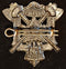 E224 - 224th BATTALION (FORESTRY) CAP BADGE (TIFTAFT MARKED)