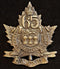 E65 - 65th BATTALION (SASKATCHEWAN) CAP BADGE