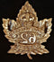 E62 - 62nd BATTALION (VANCIUVER, B.C.) OFFICER’S CAP BADGE