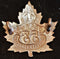 E53 - 53rd BATTALION (PRINCE ALBERT, SASKATCHEWAN) CAP BADGE