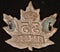 E35 - 35th BATTALION (TORONTO) CAP BADGE