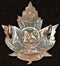 E24 - 24th BATTALION (VICTORIA RIFLES, MONTREAL) CAP BADGE