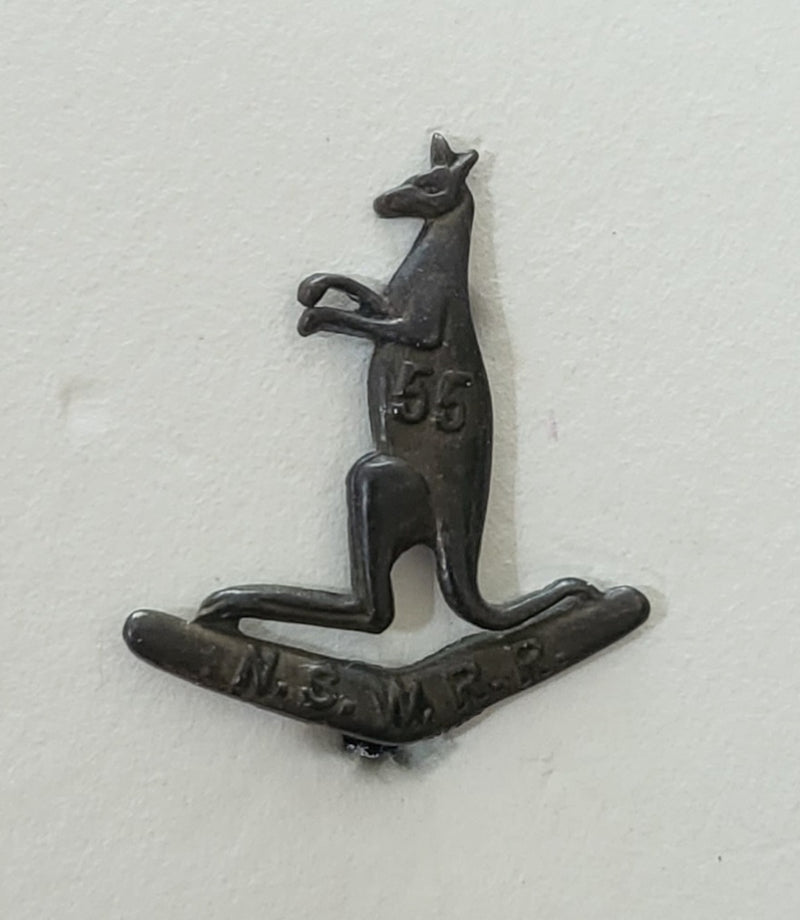 55th Infantry Battalion The N.S.W. Rifle Regiment Collar Badge