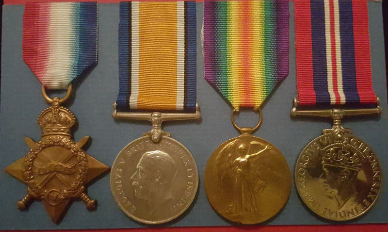 Four: 1914/15 star, British War, Victory Medal and War Medal 1939/45. WW1 trio correctly impressed to 647 T/SJT (PTE on star) C. L. WILLIAMS 6/BN AIF. War medal 1939/45 correctly impressed V83170 C. L. WILLIAMS (Full entitlement).