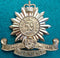59th Infantry Battalion Hume Regiment Brass, 52mm, Hat Badge