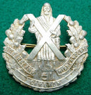 61st Infantry Battalion The Cameron Highlanders of Qld 58mm white metal Hat Badge