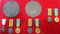 Medals to the Armstrong family:  Three: Private Richard Armstrong, 2nd Battalion Australian Imperial Forces, who died of wounds suffered at Gallipoli, 27 July 1915 - SOLD