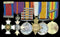 LT Gubbins Victorian Mounted Rifles is standing top left in group photo  Group of six; Distinguished Service Order, G.V.R., silver-gilt and enamels;  - SOLD