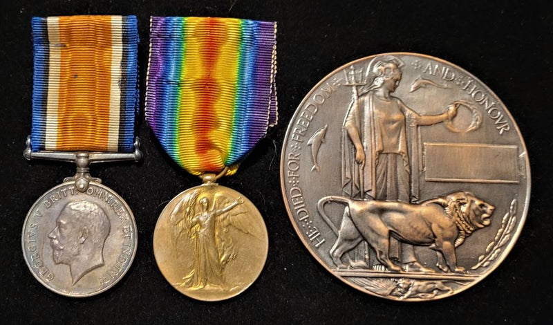 GH22: Pair: British war medal and Victory medal impressed to 4191 PTE A SMITH 23 BN AIF