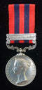Single: India General Service 1854-95, 1 clasp, North West Frontier impressed to 578 DRIVR. W. J. SMITH, D By. F Bde. R.A. - VF+ SOLD