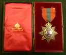 Single : Imperial Service Medal 1st Type (Star shaped). E.VII.R. Correct period engraving to JOSEPH STONEBRIDGE. - EF SOLD
