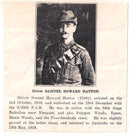 Trio: British War Medal, Victory Medal and Coronation medal (QE11). WW1 pair impressed to 31692 DVR S. H. HATTON 36 - H. A. G. AIF. Coronation unnamed as issued. - VF SOLD