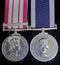 P70. Pair: NGS 1915 one clasp “Near East” (AB RN) & Naval LSGC EIIR. JX889669 Petty Officer L. A. Whyman HMS Heron.