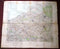 WWI LARGE SURVEY MAPS ON LINEN BACKING FRANCE ISSUE TITLED NORTH WEST EUROPE 30 - SOLD