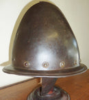 CABASSET late 16th century. Typical form with short spike comb. One lining rivet missing at rear