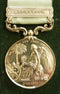 Single : ARMY OF INDIA MEDAL one clasp "Bhurtpoor" impressed Drummer J.Gee 59th Foot.  Short hyphen & WW type. The 59th were part of the main storming of this major fortification being the gateway to the East.- SOLD
