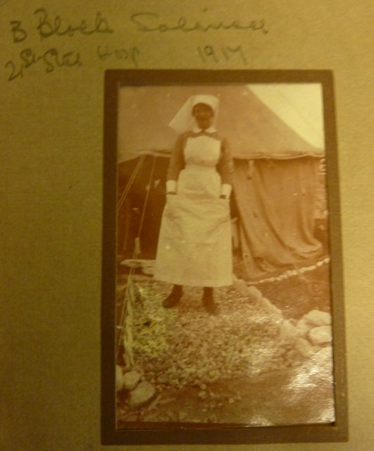 NURSES CLEARING STATION PHOTO ALBUM FOR GALLIPOLI, MIDDLE EAST & SALONIKA CASUALTIES - SOLD