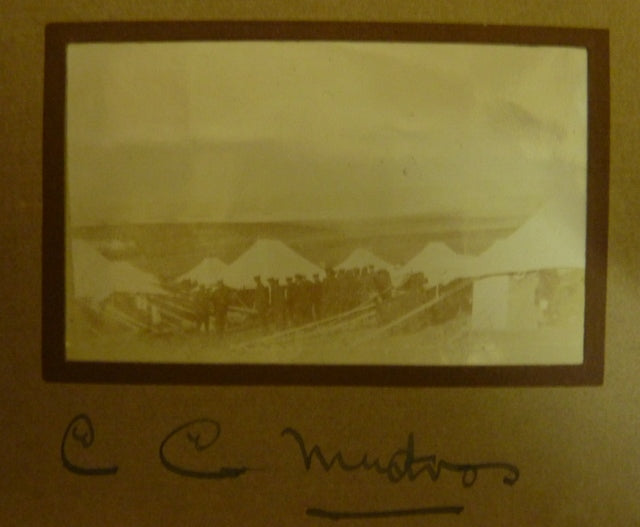 NURSES CLEARING STATION PHOTO ALBUM FOR GALLIPOLI, MIDDLE EAST & SALONIKA CASUALTIES - SOLD