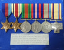 Six: 1939/45 Star, Africa Star, Defence Medal, War Medal, Australian Service Medal and Unofficial Tobruk Medal. All official medals correctly impressed to WX7280 M. G. RYAN - VF SOLD